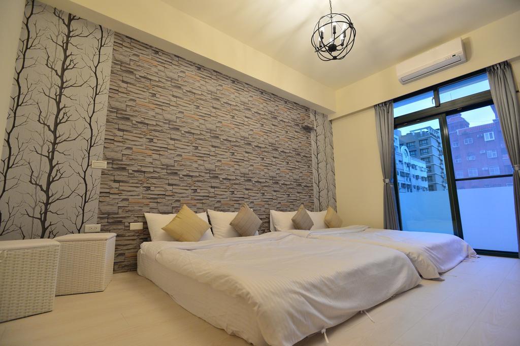 Just Walk Backpacker Hostel Hualien stad Rum bild